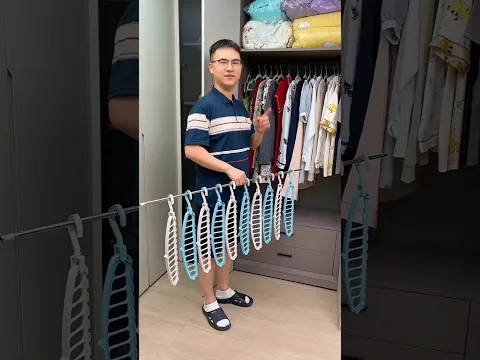 Saving Clothes Hanger 🤯👔New Viral Gadgets, Smart Appliance, Kitchen Utensils /Home Invention #shorts
