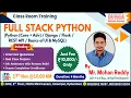 FULL STACK PYTHON Class Room Training DURGASOFT