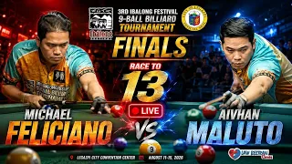 FINALS MICHAEL FELICIANO VS AIVHAN MALUTO RACE-13 IBALONG 2026