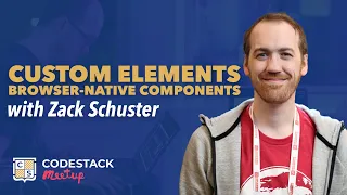 Custom Elements Browser-Native Components - No Libraries or Tools Required
