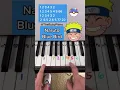 Download Lagu Naruto Blue Bird Piano Easy Tutorial With Numbers #Shorts #piano