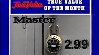 True Value Hardware Stores 80s Commercial 1988