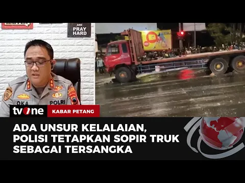 Sopir Truk Ditetapkan Sebagai Tersangka Kecelakaan Maut Exit Tol Bawen