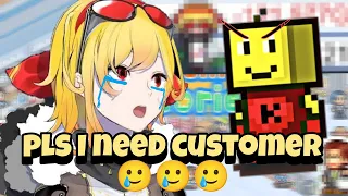 kaela struggling to get customer on a new place hololive clip kaela kovalskia