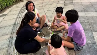 Cả nhà mình đi xem đốt pháo bông nhân ngày quốc khánh 2 tháng 9 sẽ như thế nào . Vlog nhà Phương ￼