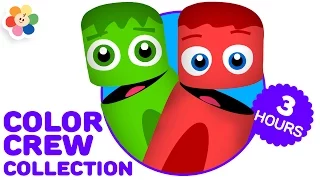 Color Crew Collection 3 Hours Best Color Learning s for Kids Teach Kids Colors BabyFirst