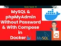 Run MySQL phpMyAdmin Without Password With Compose in Docker
