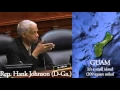 Guam will Capsize and Tip Over into the ocean Hank Johnson