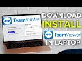 How to Download TeamViewer in Laptop PC 2025 Download TeamViewer in Windows 11 10