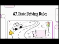 WA State Driving Rules Changes 2025