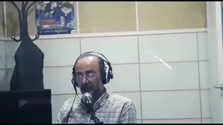 الفنان السوري مروان فرحات في كواليس دوبلاج بمركز الزهرة سبيستون 2021 