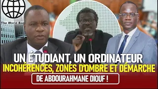 Un étudiant, un ordinateur : les zones d’ombre qui éclaboussent Abdourahmane Diouf !