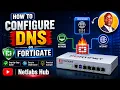 How to Configure FortiGate Firewall as a DNS Server FortiGate DNS Setup Step-by-Step Netlabs Hub