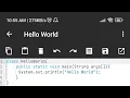 How run java programs into android mobile
