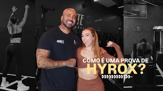 TUDO QUE EU VOU TER QUE FAZER EM UMA PROVA DE HYROX 👀