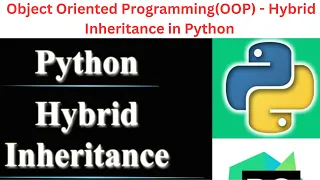 34 Hybrid Inheritance in python