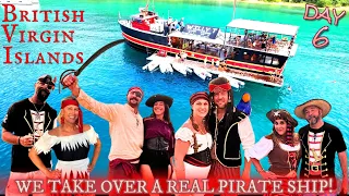 Sailing the BVI. Willy T and the Indians