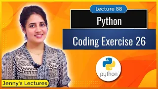 Coding Exercise for Beginners in Python with solution Exercise 26 Python for Beginners