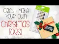 Cricut Tutorial How to Make your own Christmas Gift Tags