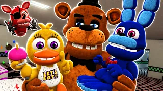 FREDDY FICOU SOZINHO COM OS BEBÊS... DEU RUIM! - FNAF VR