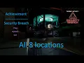 FNAF Security Breach All 8 Badge location
