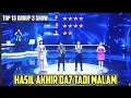 Download Lagu HASIL AKHIR GROUP 3 SHOW TOP 13 BESAR DANGDUT ACADEMY 7 TADI MALAM