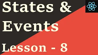 React Native Tutorial - 8 States and Events