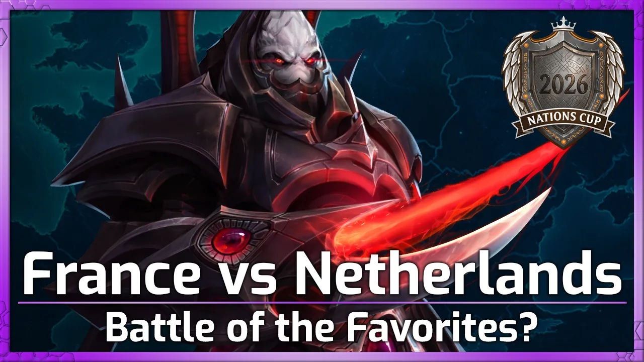 France vs Netherlands! Battle of the Favorites? - Nations Cup - Heroes of the Storm