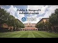 Public Nonprofit Administration Academic Advising Info GVSU