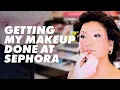 Getting ready to attend a wedding with in-store services Sephora