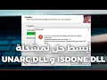 حل مشكلة isdone dll و unarc dll في 2025 جميع الحلول في مقطع واحد