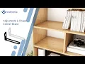 Adjustable L-Shape Corner Brace