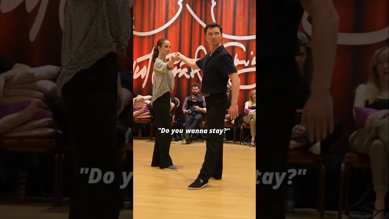 STAY. 😜 #improv #westcoastswing