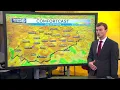 Some heat relief through mid-week