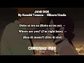Download Lagu JANE DOE - Kenshi Yonezu- Hikaru Utada | Lyric Translate Romaji+English+Indonesia