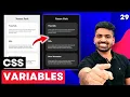 CSS Variables Toggle to the Dark Mode using CSS Variables Complete Web Development Course