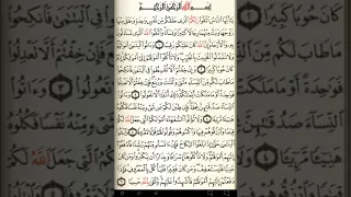 ماهر المعيقلي سورة النساء مكتوبة صفحة 77 مصحف المدينة المنورة جودة عالية 