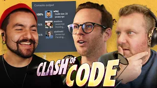 We play CLASH OF CODE Shortest JavaScript challenge