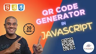 How to Create a QR Code Generator with HTML CSS JavaScript