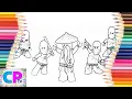 Lego Ninjago Coloring Pages Red Blue How to Color All Lego Ninjago Coloring Pages Tv Ninjago Drawing