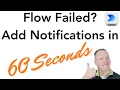Quick - Power Automate Flow Error Notifications