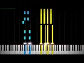 바코드 (Bar code) - 김하온 (HAON), 빈첸 (VINXEN)(Prod. GroovyRoom)  피아노 piano cover synthesia