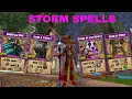 Wizard101 All Storm Spells In Action