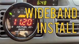 How to Install Wideband Oxygen Sensor AEM X Series