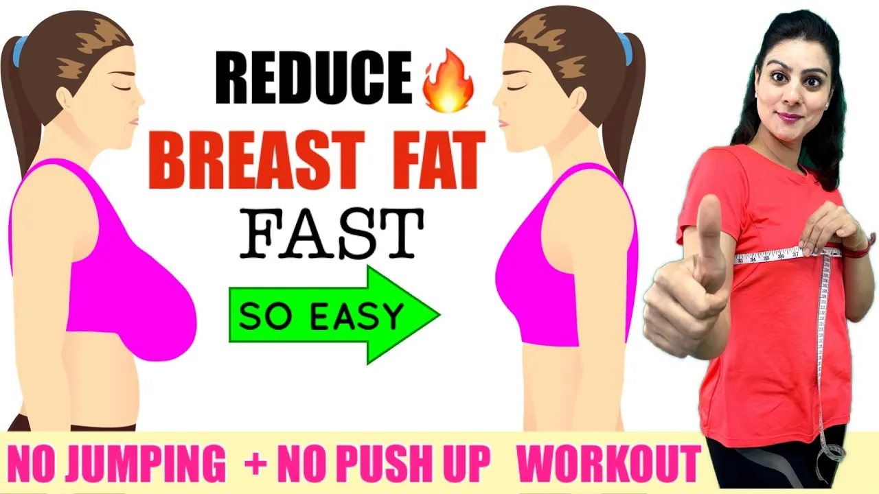 Reduce Breast Fat FAST Naturally🔥 Lose Breast Size in 10 Days | Easy Chest/ Breast Fat Loss Workout