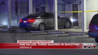 One person killed three others injured in Greenville shooting