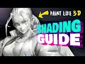 SHADING EXERCISES TO PAINT LIKE 3D RENDERS