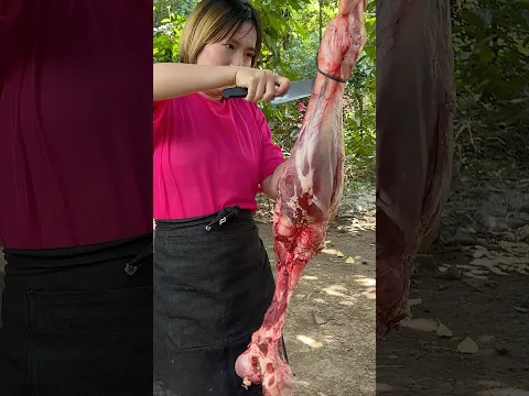 Cooking Cow’s Legs Soup for My Family | Rich Collagen Bone Soup Recipe #cooking #food
