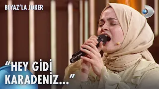 Beyza sesiyle büyüledi! | Beyaz'la Joker 26. Bölüm @kanald