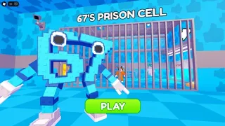 67's BARRY PRISON CELL (Obby) | Scary Obby Live Stream #roblox